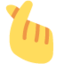 :hand_with_index_finger_and_thumb_crossed: 🫰