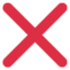 ❌ ❌
