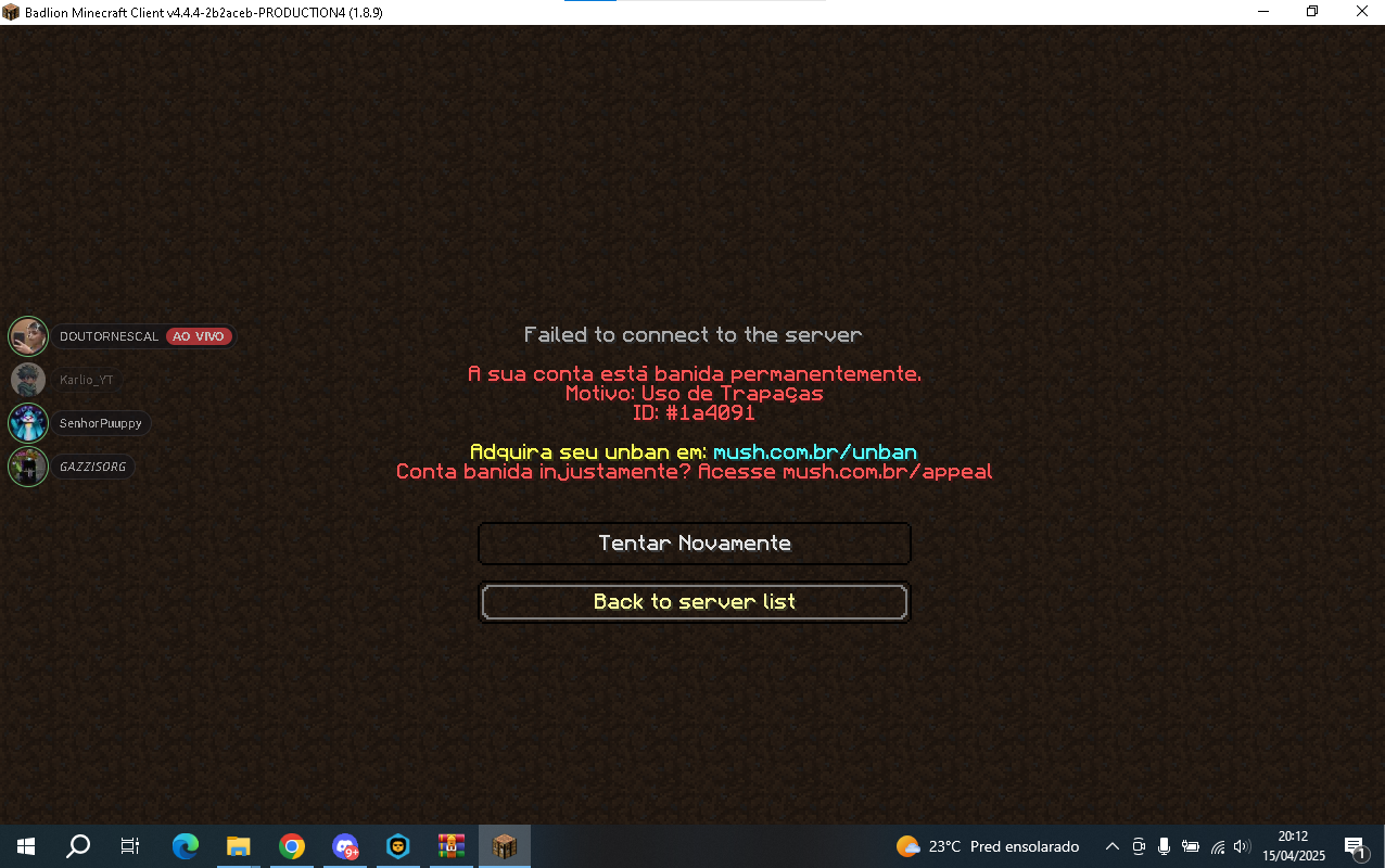 PQP MUSH, PARA DE DA BAN INJUSTO.png