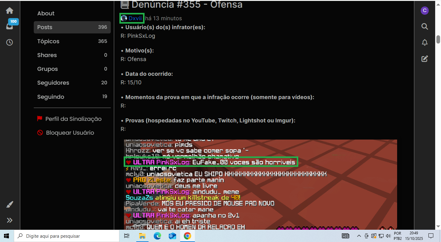 deúncia - ofensa PinkSxLog.png